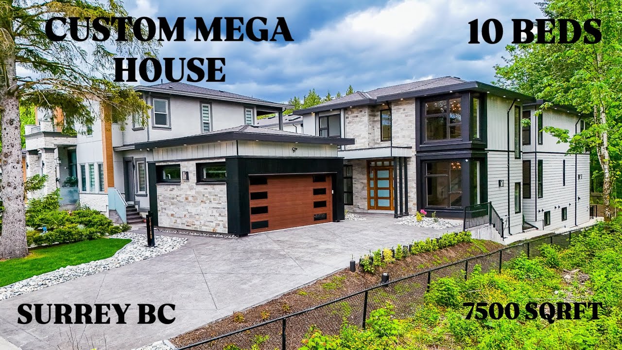 Stunning $3 Million Mega-House For Sale in Surrey British Columbia