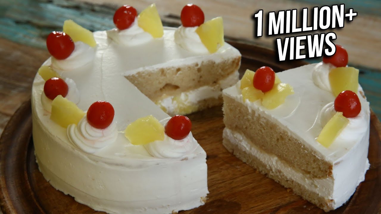 Pineapple Cake Recipe | Eggless Recipe | Homemeade Pineapple Cake Recipe | Cake Recipe By Upasana