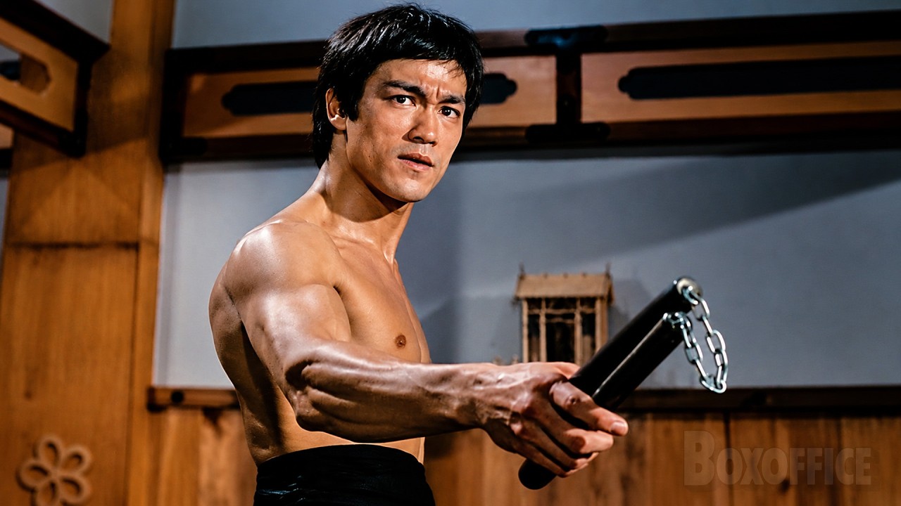 Bruce Lee Humbles an entire dojo
