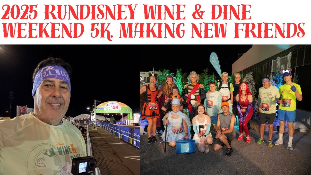 2025 runDisney Wine & Dine Weekend 5k with Manny and Friends