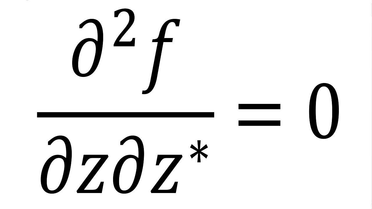 Holomorphic functions are harmonic