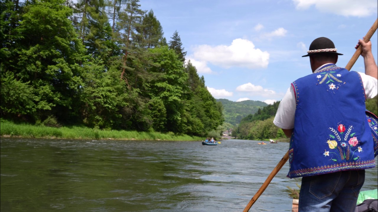 Floßfahrt in Polen Tatra Gebirge Dunajec Naturschutzgebiet Hohe Tatra 2016