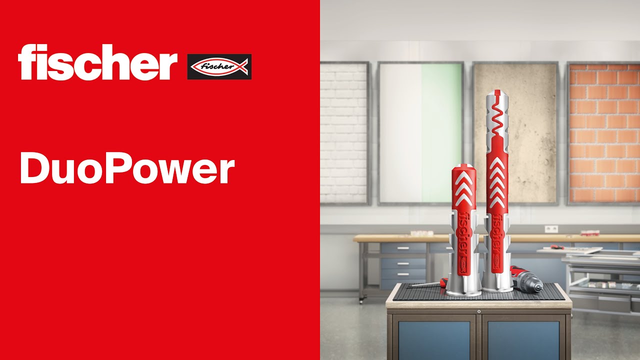 fischer DuoPower Wallplug - The duo of power and intelligence