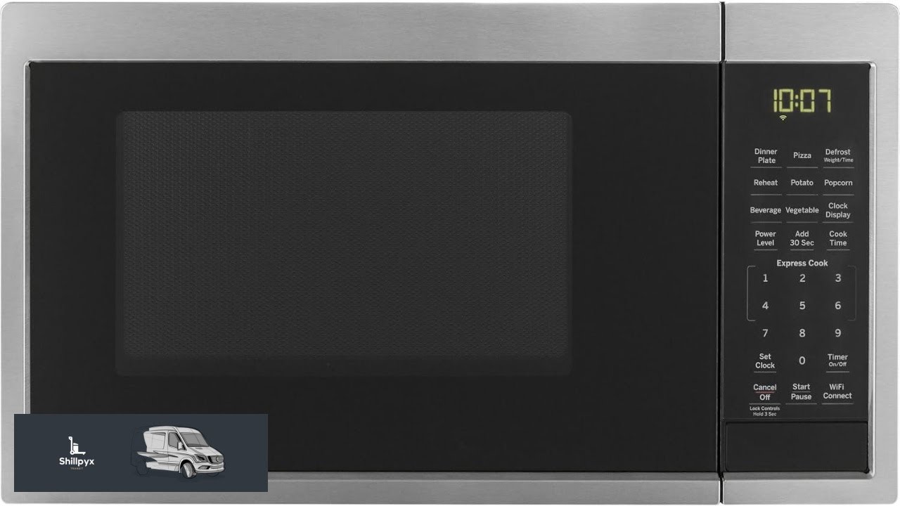 GE Smart Countertop Microwave Oven Complete with Scan to Cook Technology