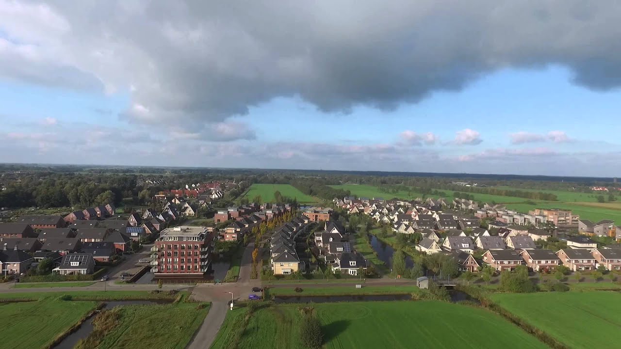 130. Luchtopname - Gorredijk 19-10-2015