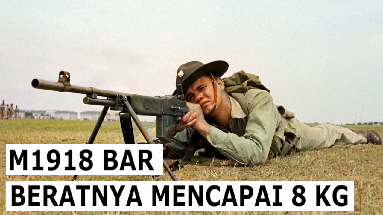 M1918 BAR: Senapan Mesin Ringan Legendaris yang Lahir dari PD-1