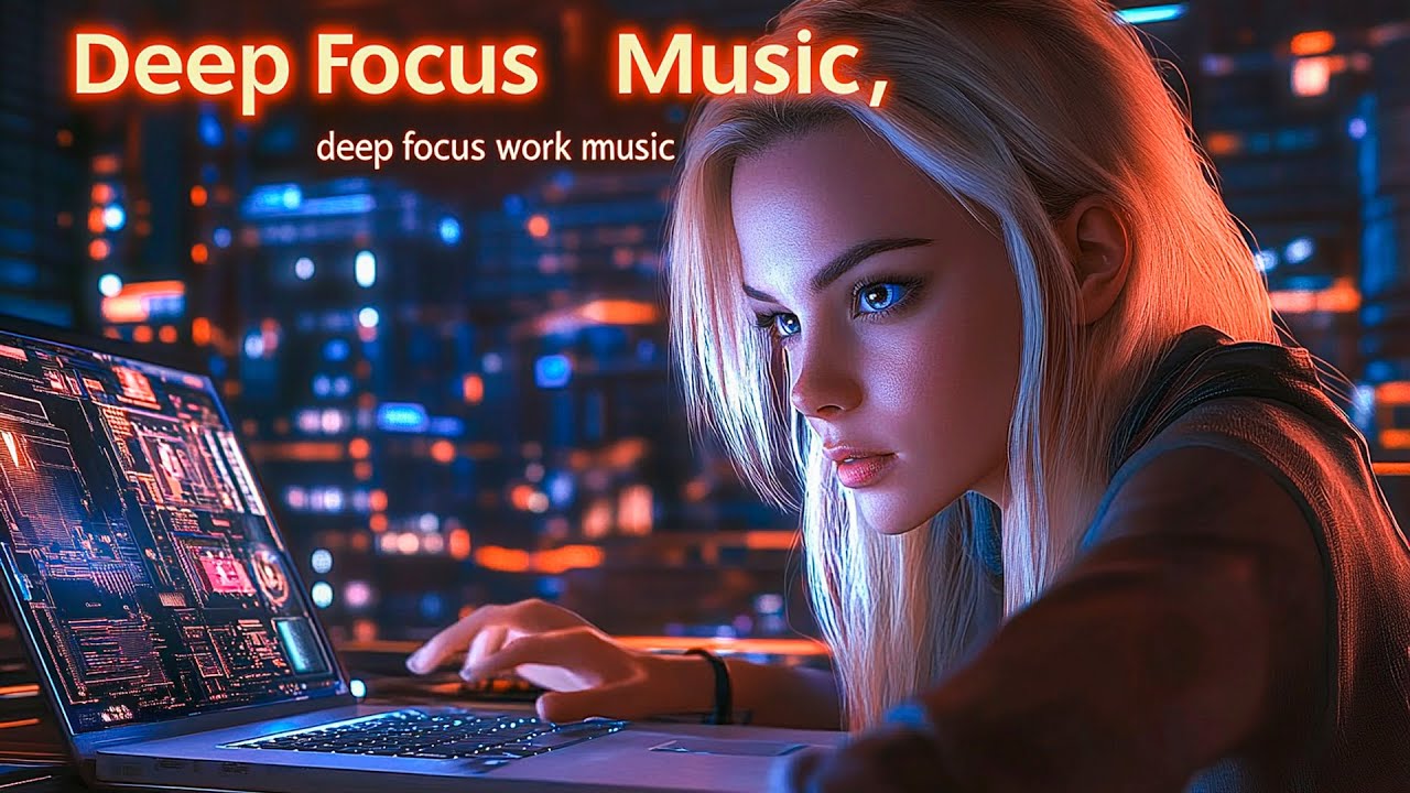 Electronic Music for Work - Deep futuristic garage mix for Focus and Concentration