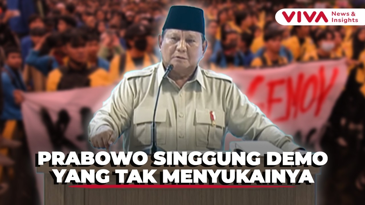 Prabowo Buka-bukaan soal Demonstrasi yang Menentangnya