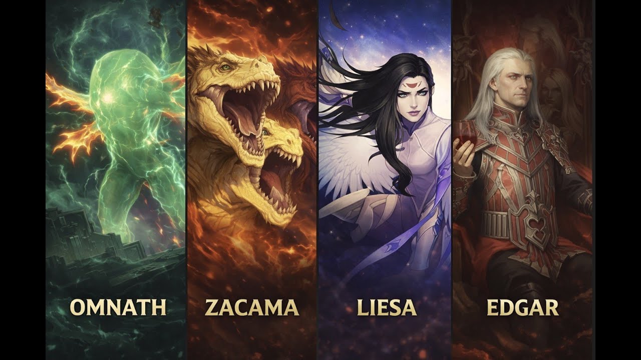 Omnath 👑 Zacama 👑 Liesa 👑 Edgar