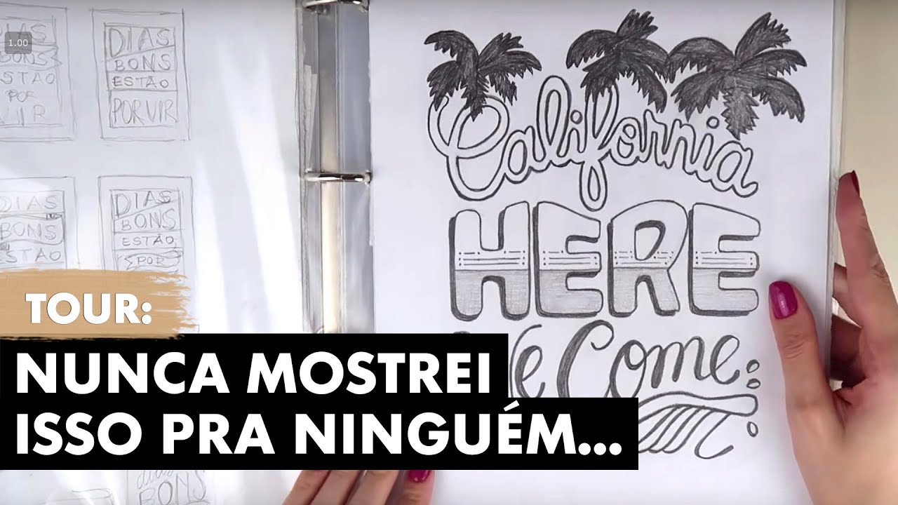 TOUR PELOS MEUS DESENHOS 2019 | Marina Viabone