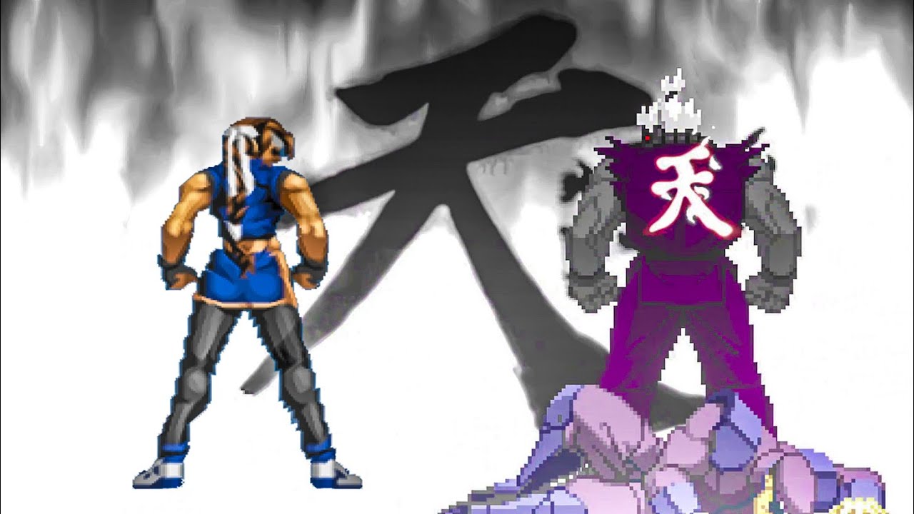 YURI SAKAZAKI VS SHIN ONI AKUMA