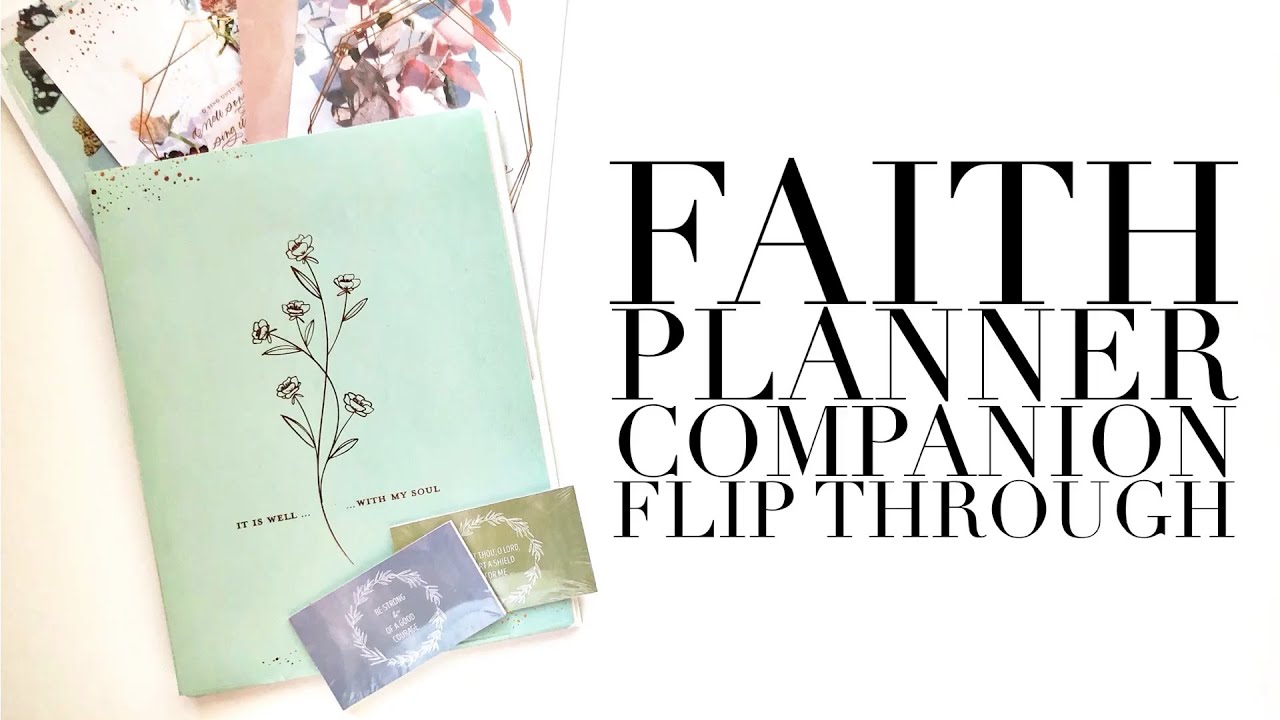 Faith Planner Companion Flip Through