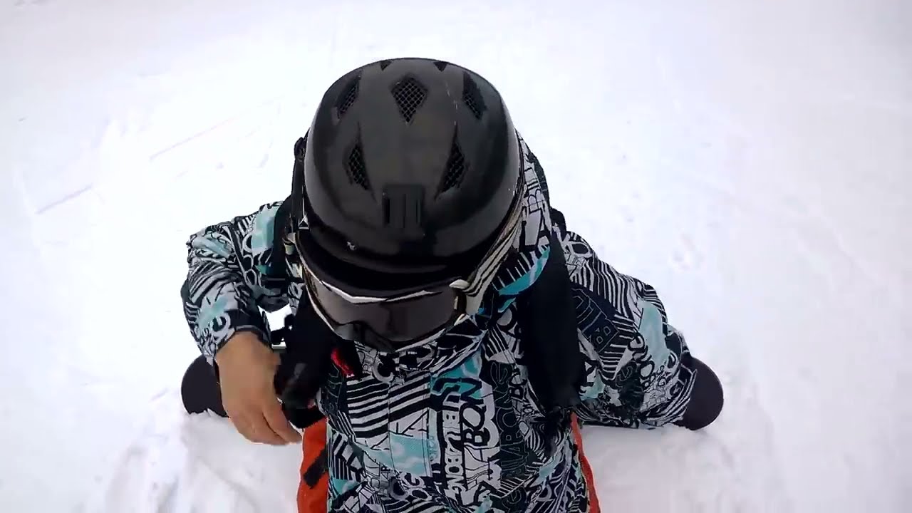 Snowboard - Arijan / Albin - Bjelasnica - Učimo Bordati - JAK PAD ! ! !  :)
