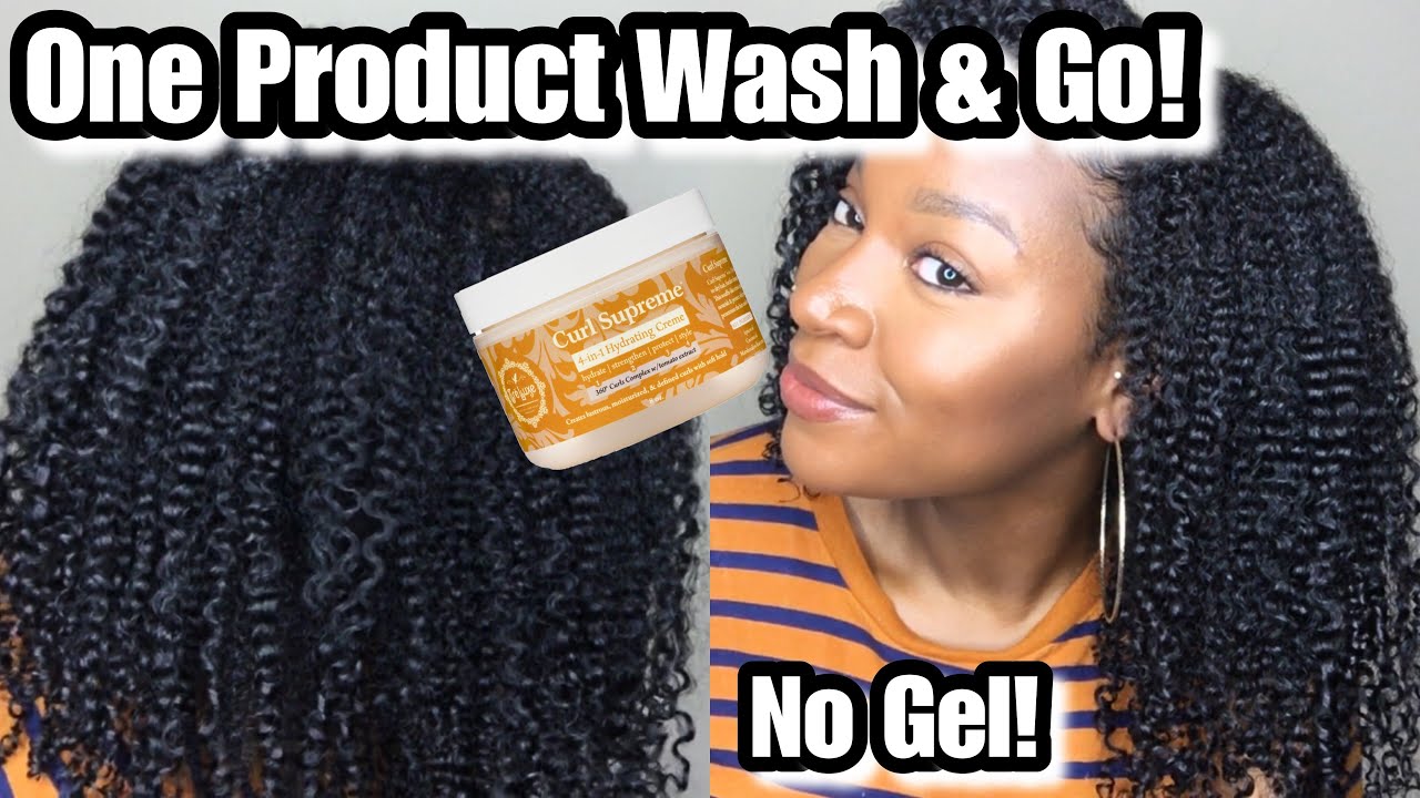 ONE Product, NO GEL Wash & Go! Ft. TréLuxe