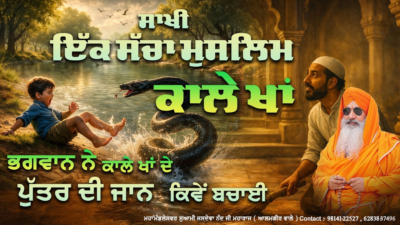 ਕਾਲੇ ਖਾਂ ਦੀ ਅਦਭੁਤ ਭਗਤੀ ਦੀ ਕਹਾਣੀ | ਸੱਚੀ ਭਗਤੀ ਦਾ ਚਮਤਕਾਰ | Dil Nu Chhoo Lain Wali Kahani 🙏✨