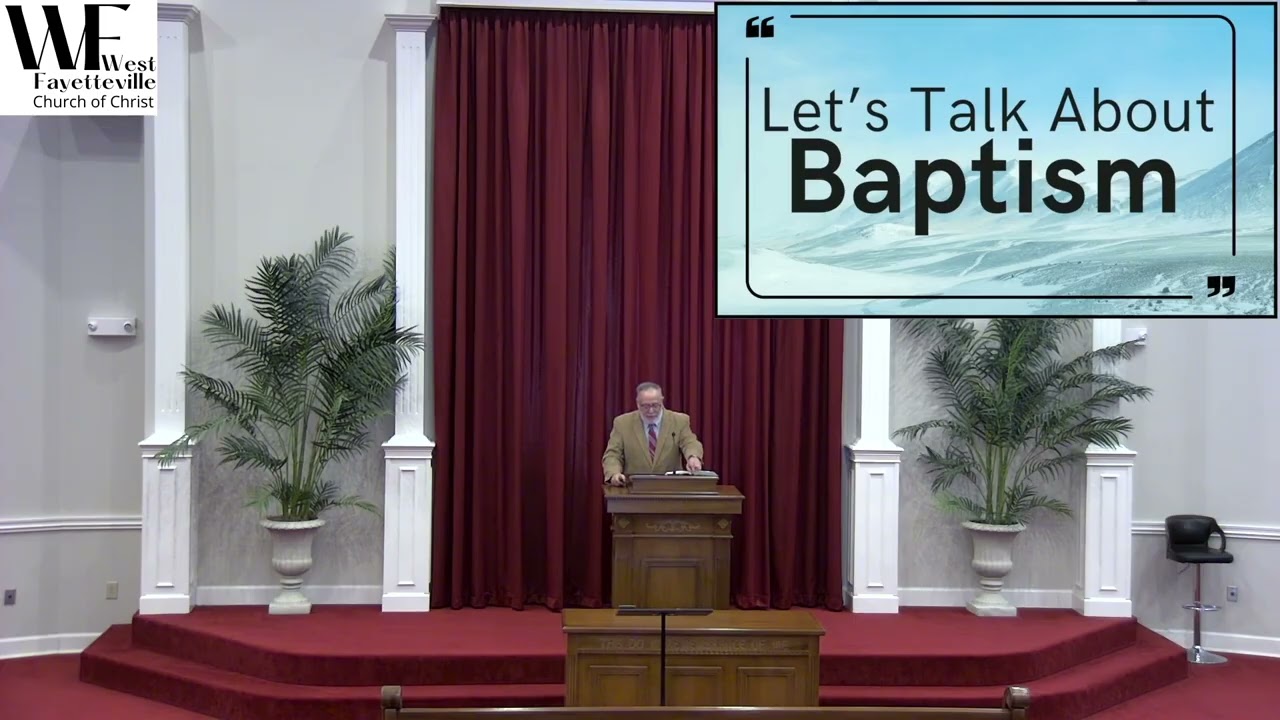 Steve Miller: Let's Talk About Baptism