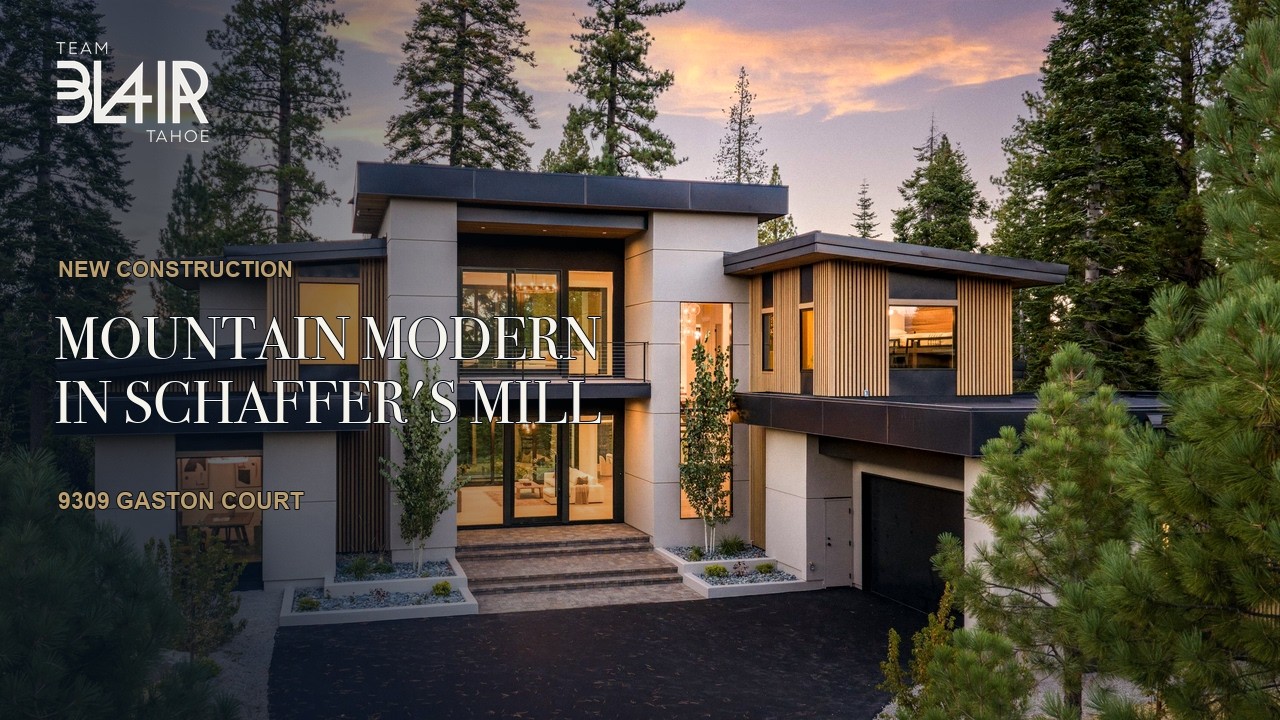 Inside a $5.59M Modern Mountain Masterpiece in Schaffer’s Mill, Truckee