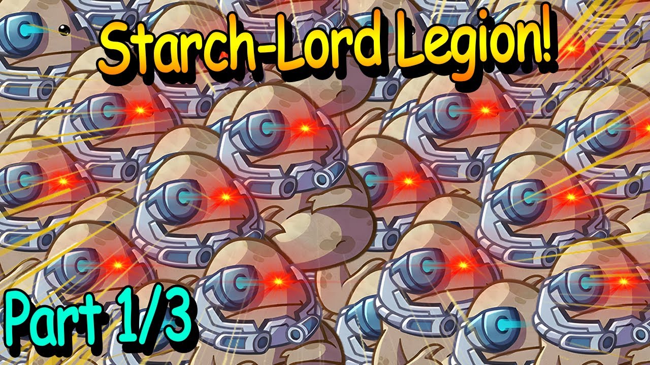 Part 1 BEHOLD! Starch Lord Legion!!! ♣ PvZ Heroes
