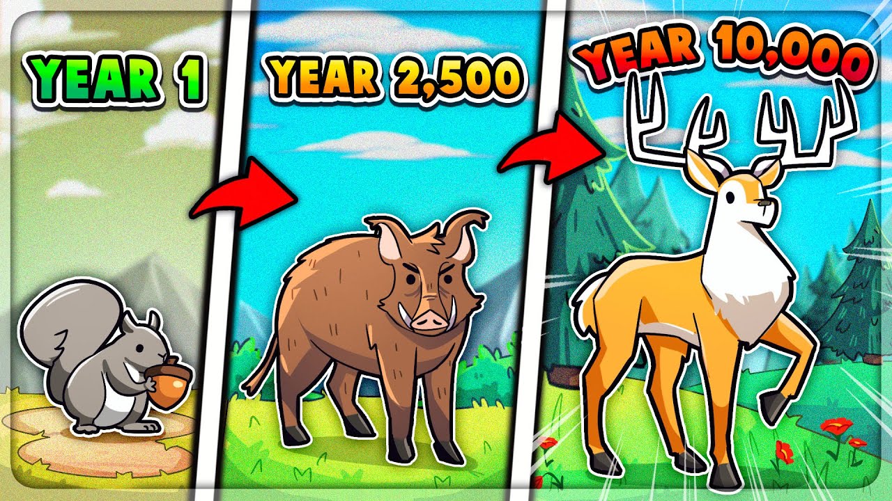 Этим животным потребовалось 10 000 лет для эволюции