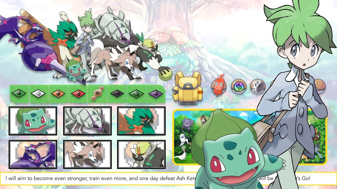 My Pokémon Team if I was in the Anime (Gen 7) Alola