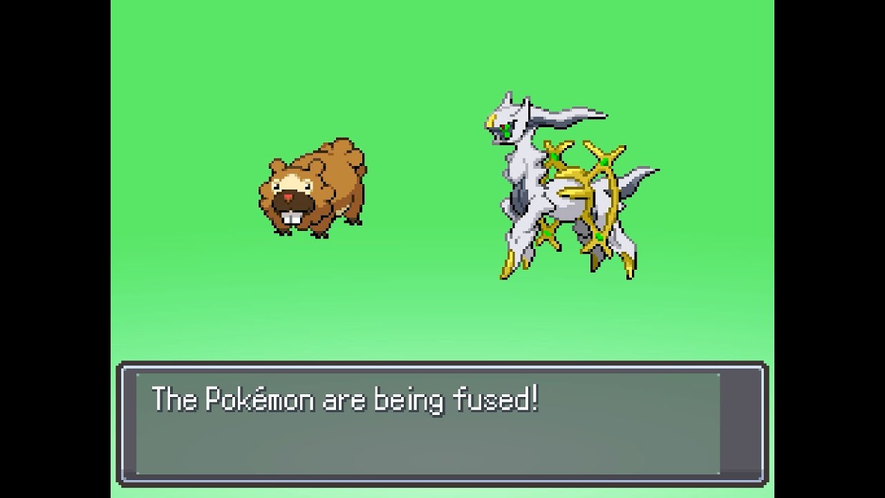 ¡FUSIONANDO A ARCEUS CON OTROS POKEMON!