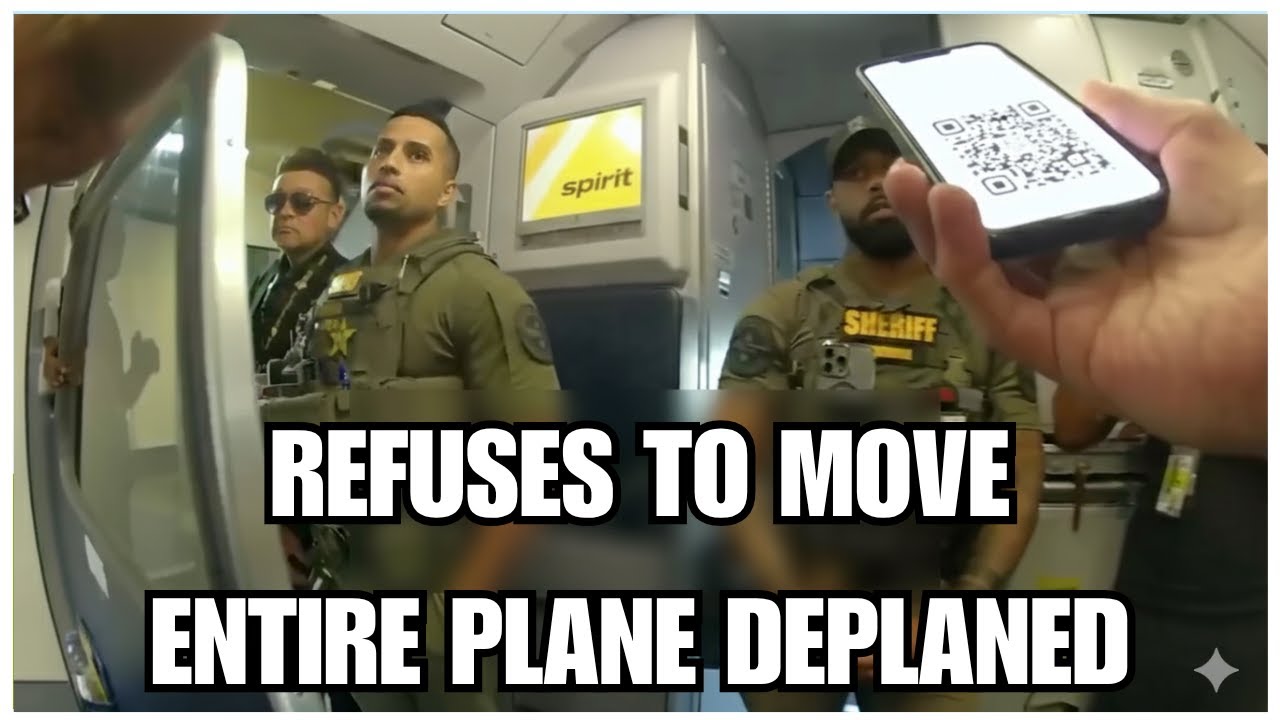 American police: Bodycam Shows Woman Arrested After Forcing Plane to Deplane Over Seat Dispute