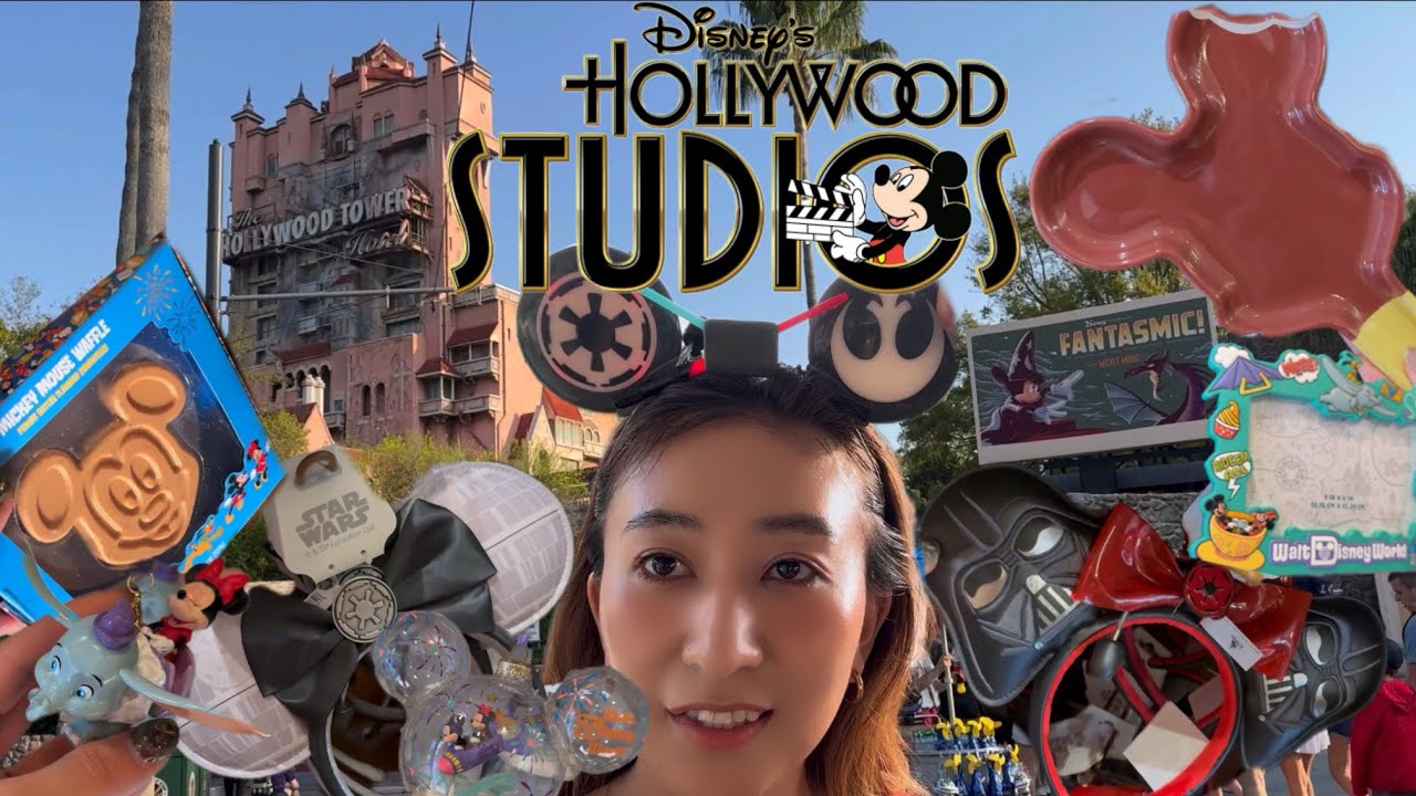 【WDW🇺🇸🐭】日本とは違う⁈タワー・オブ・テラー🏨フロリダディズニーお土産が可愛い😍