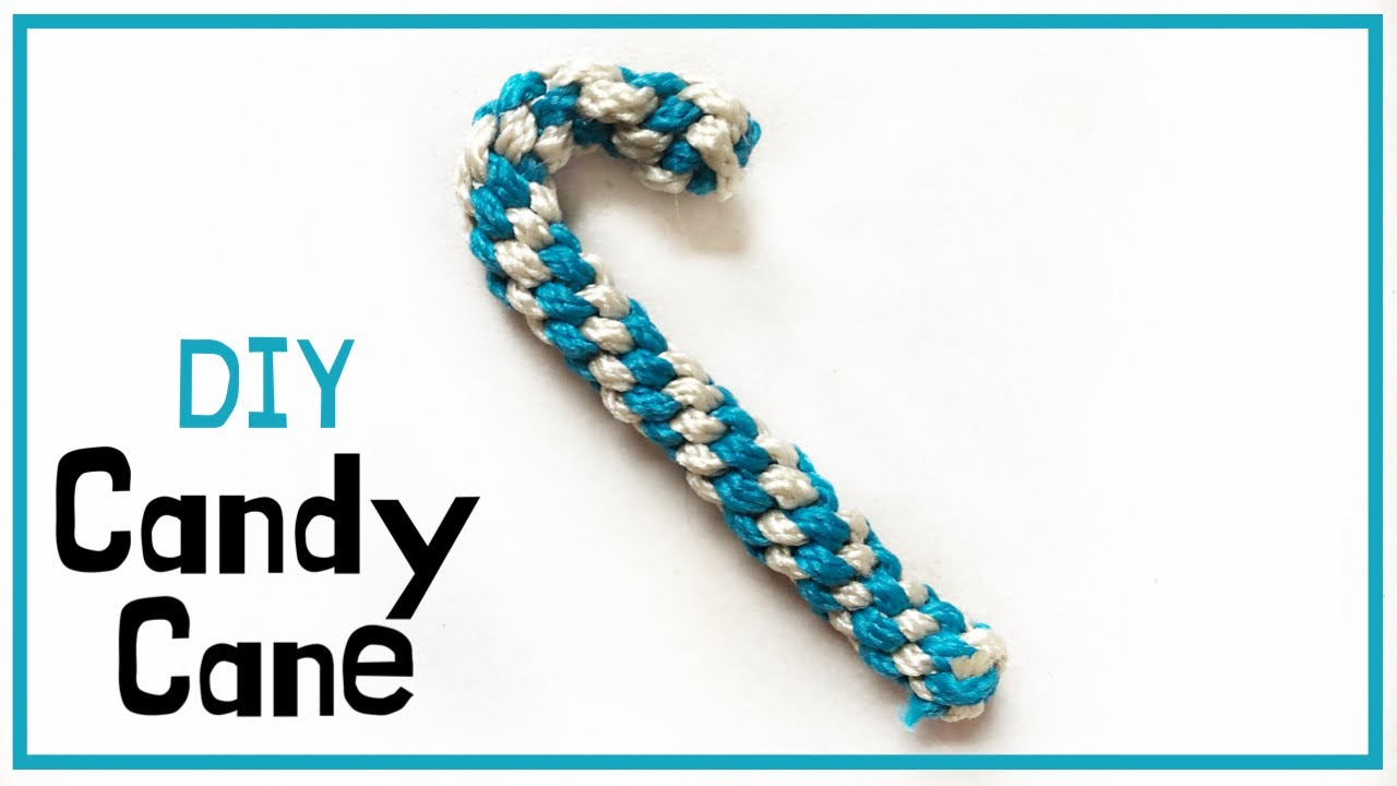 DIY Macrame Candy Cane Tutorial