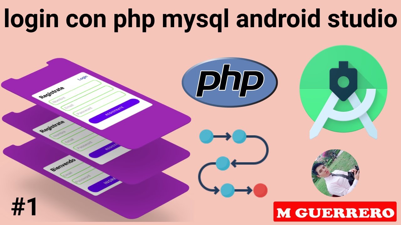 login con Android Studio Y PHP MySQL Registro Y Login  Remotamente #1