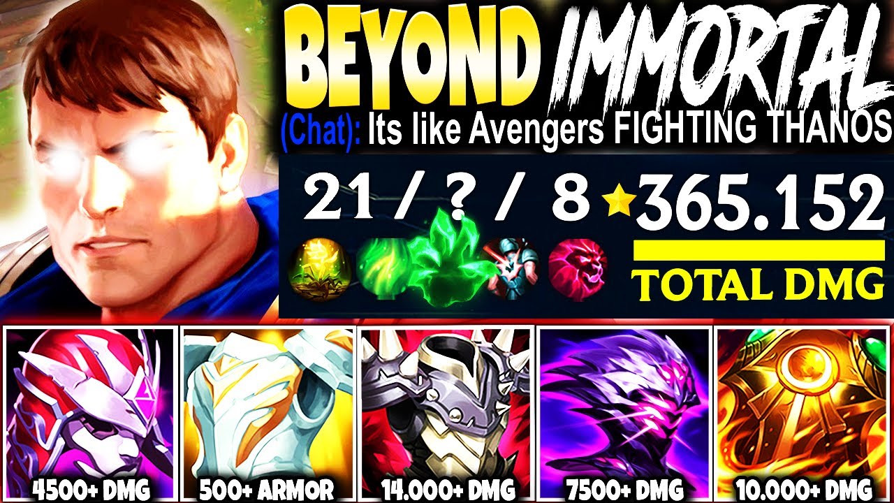 My Garen Build went BEYOND IMMORTAL and they needed to assemble the AVENGERS SQUAD TO STOP ME 😈