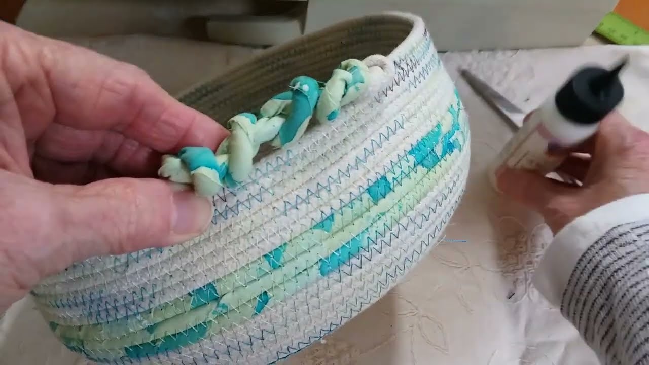 Rope Bowl how to finish ideas