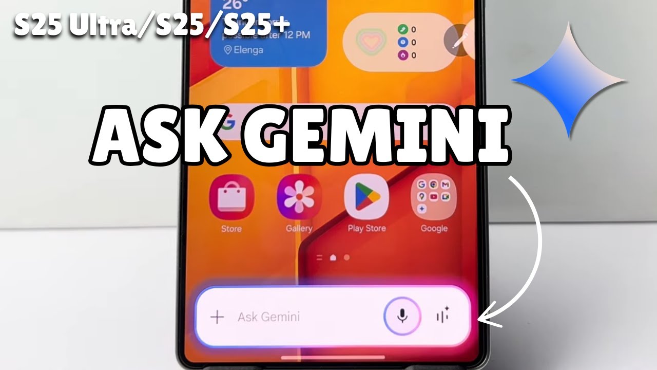 Galaxy S25 Ultra: How to Use Ask Gemini on Samsung