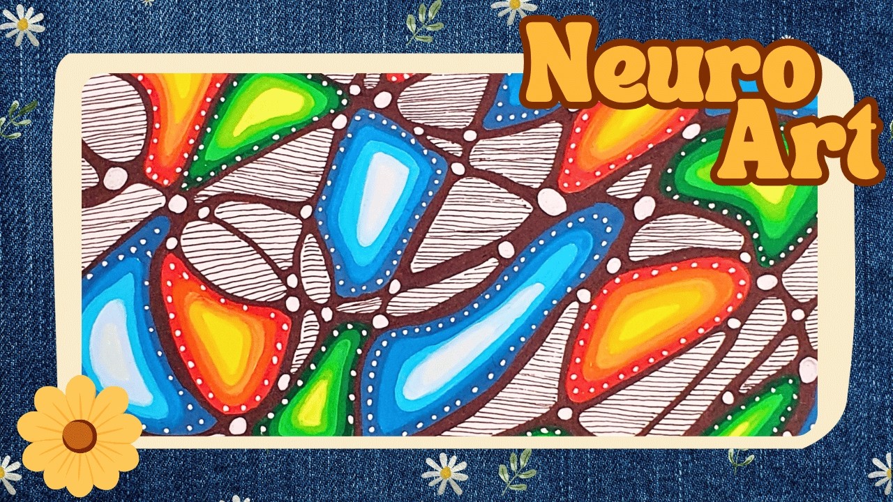 Neurographic Art with Acrylic Markers  / Relax & Draw Flow Session