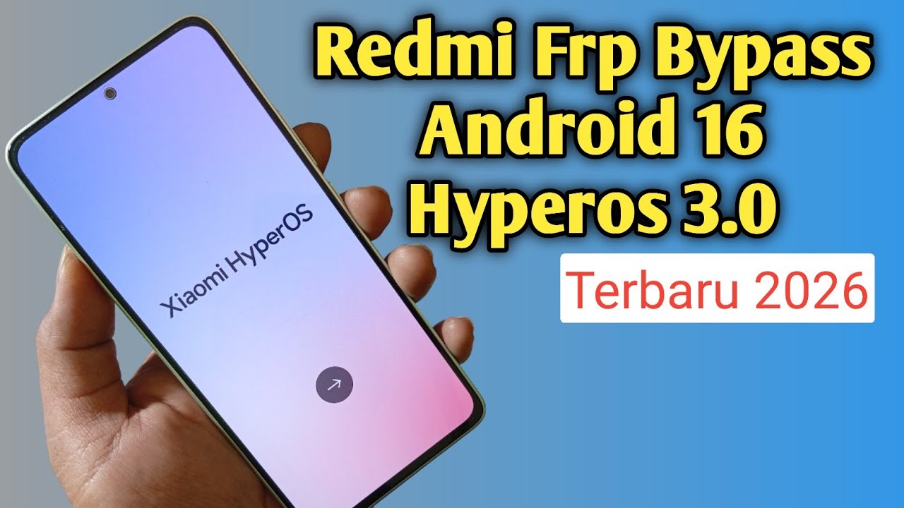 Xiaomi hyperos 3.0 frp bypass android 16