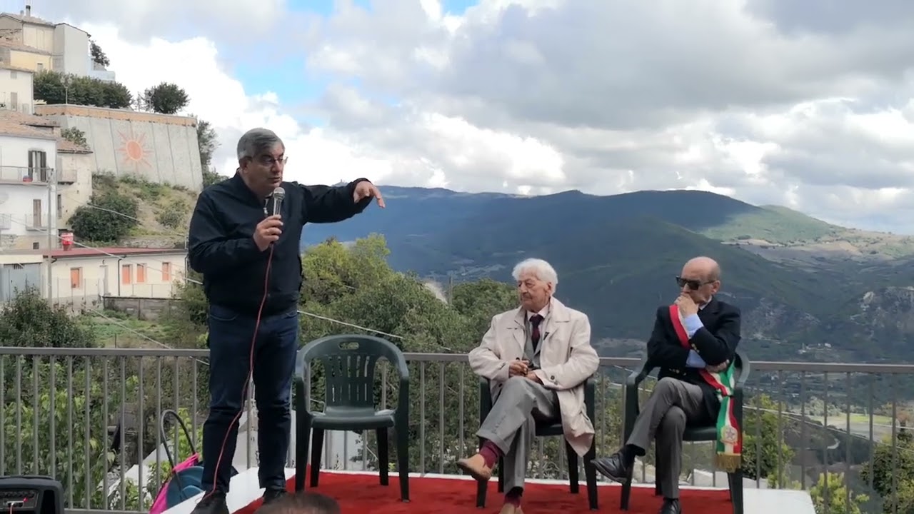 Questa mattina a Montelapiano per i 100 anni del Dr. Antonio Castracane.