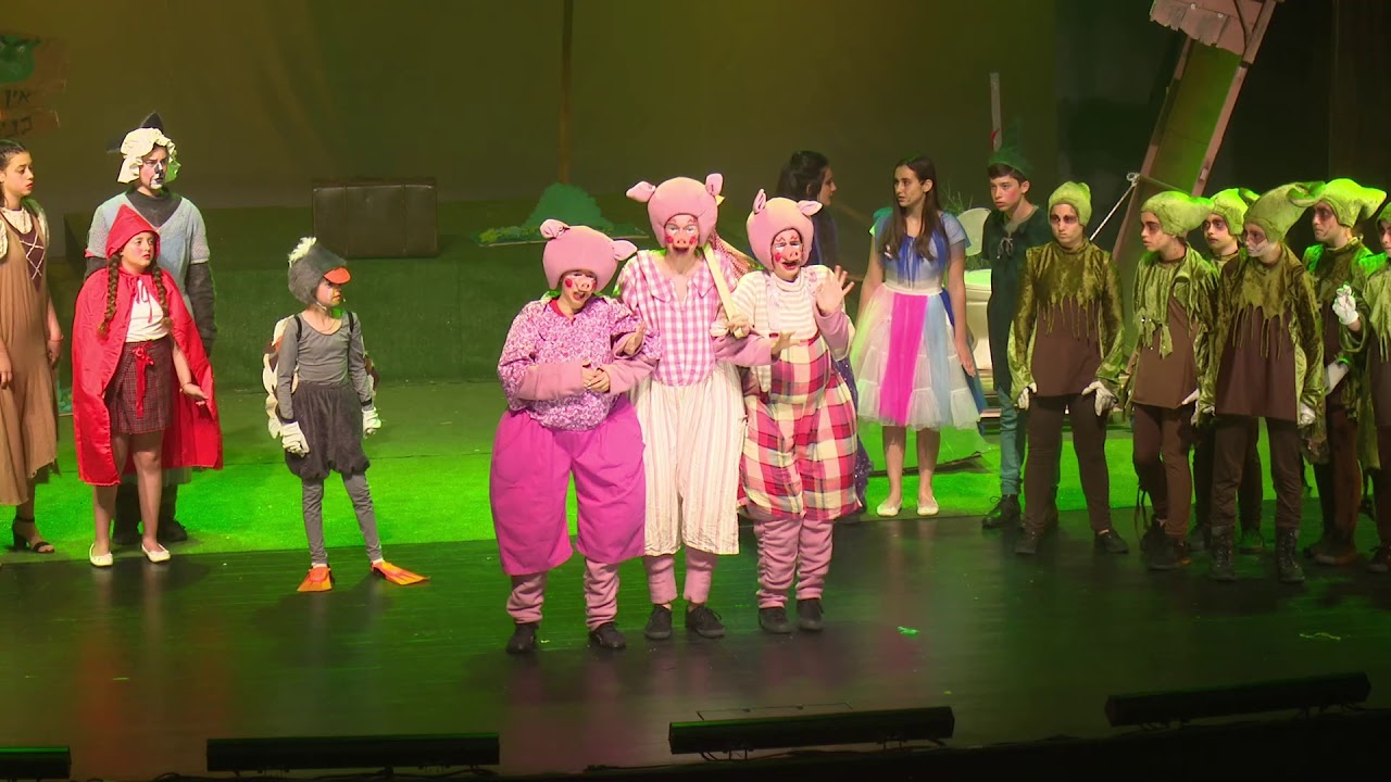 שרק המחזמר (הצגה 4) - סדנת התאטרון של איקה זהר גני תקווה  11.6.2019