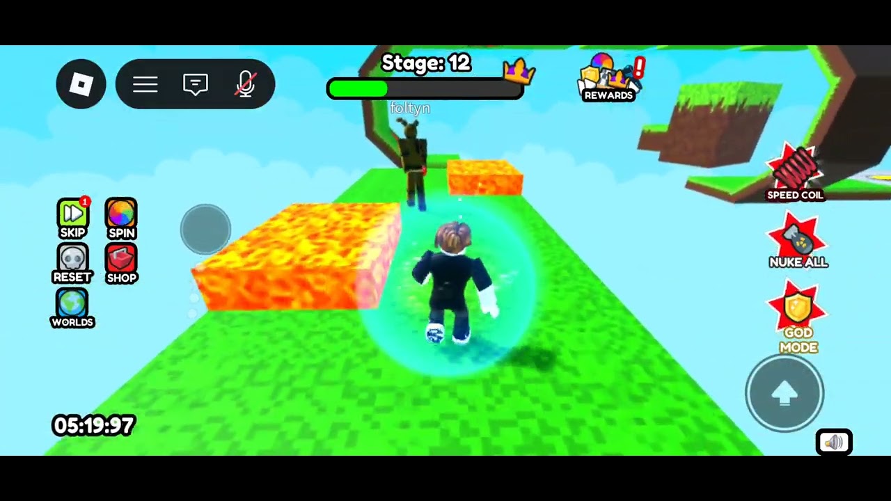 Playing obby but I walk on walls