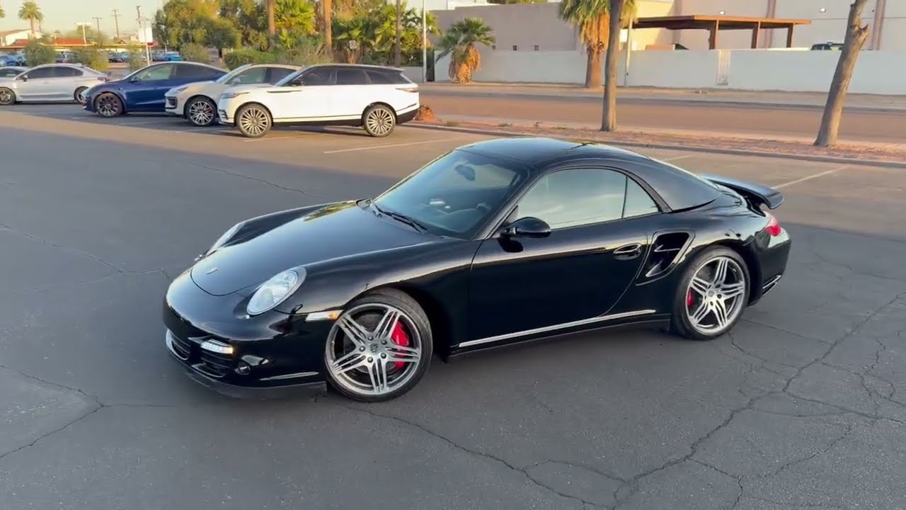 2008 Porsche Turbo hardtop convertible ￼