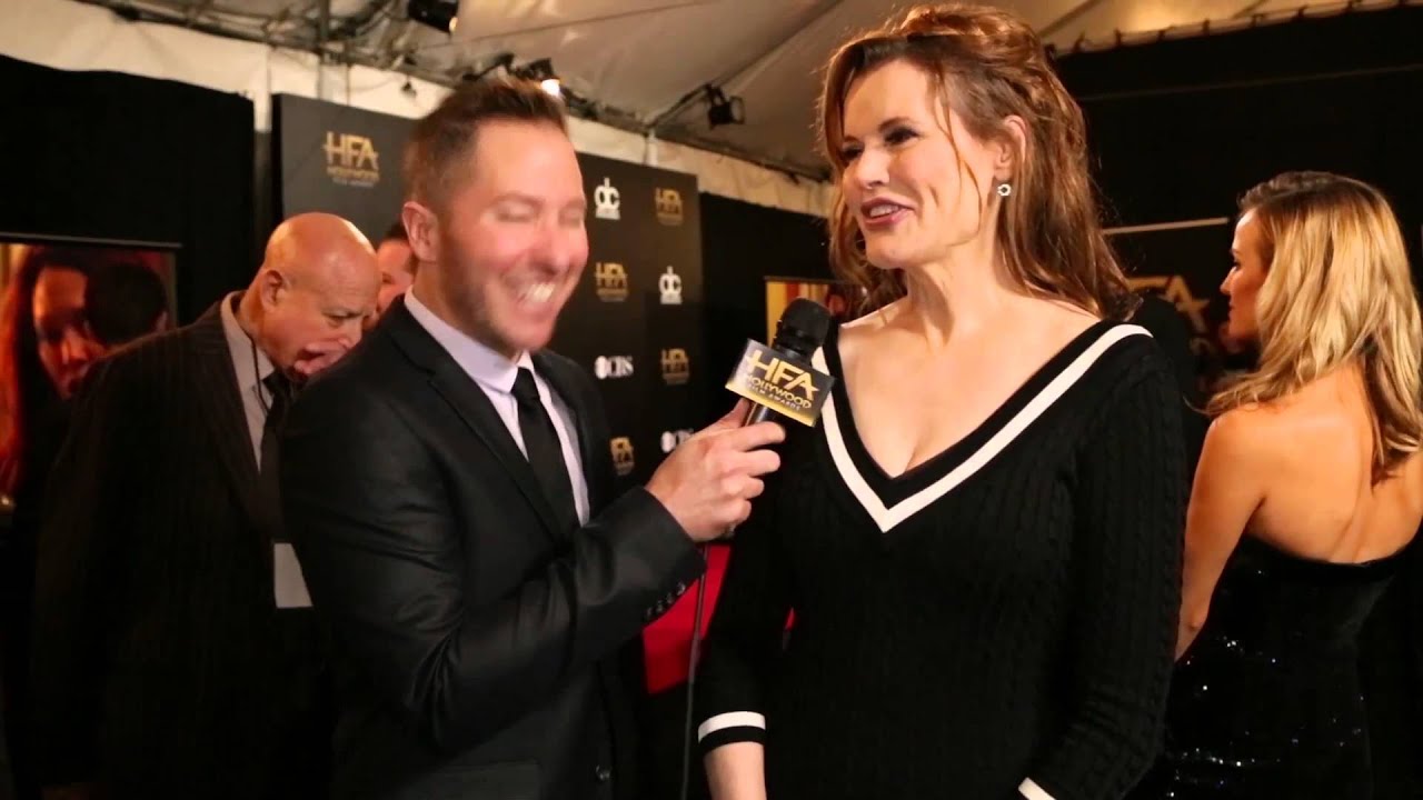 Geena Davis Backstage Interview - Hollywood Film Awards 2014