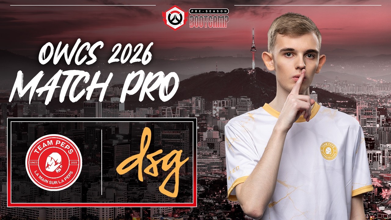 PREMIER MAJOR de 2026 !!! - Team Peps vs DSG (OWCS Bootcamp Seoul - Jour 1)
