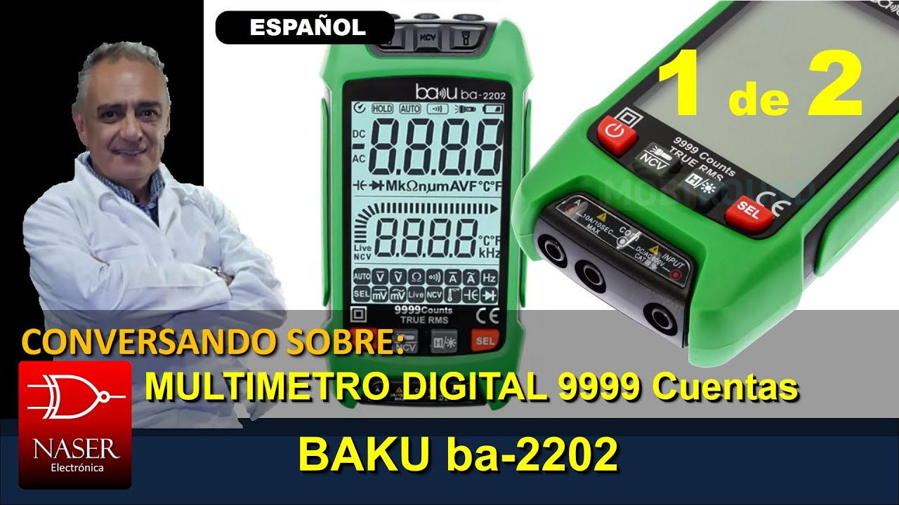 📳 Multímetro Baku BA 2202 - Parte 1