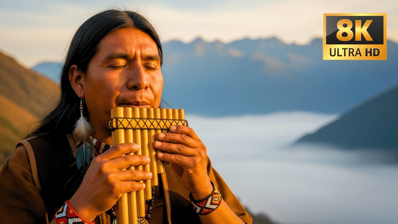 ANDEAN PAN FLUTE 🌿 Coffee Break | Inspired by Leo Rojas & Gheorghe Zamfir