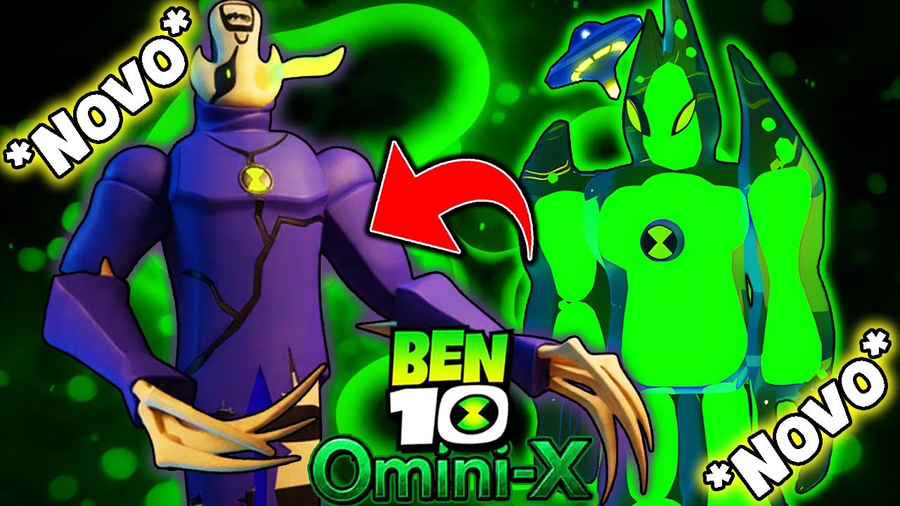 BEN 10 OMINI-X DEFINITIVE UPD AS NOVAS DATAS, ALIENS DO RECALIBRADO, RAID E MISSÃO CARGO PLANE HEIST