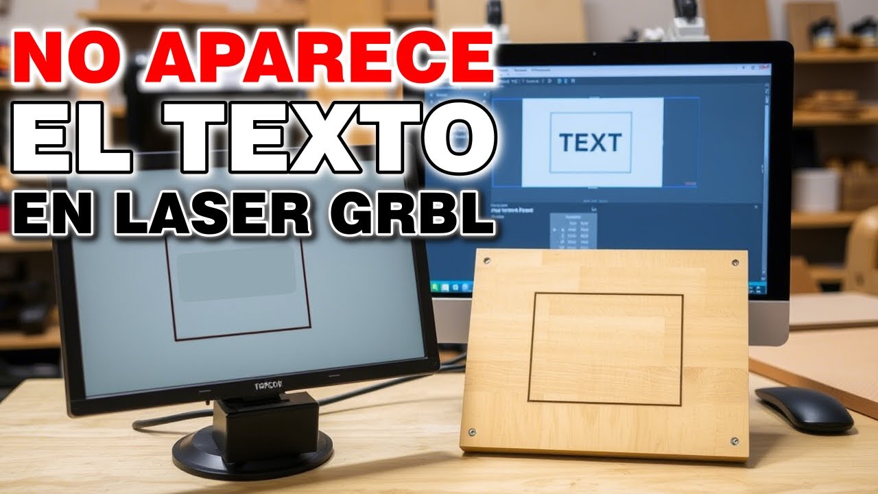 ¿Por qué no aparece el texto en LaserGRBL? Soluciones y consejos