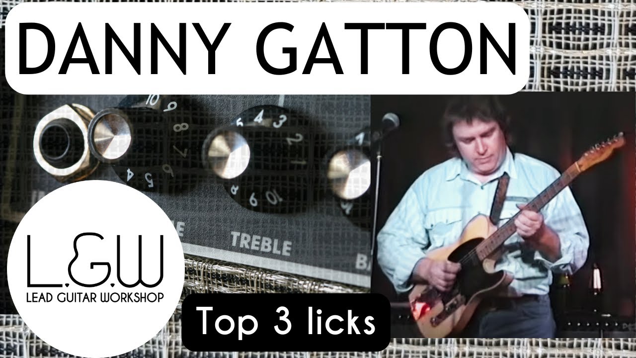 Danny Gatton Top 3 Licks- My favorites