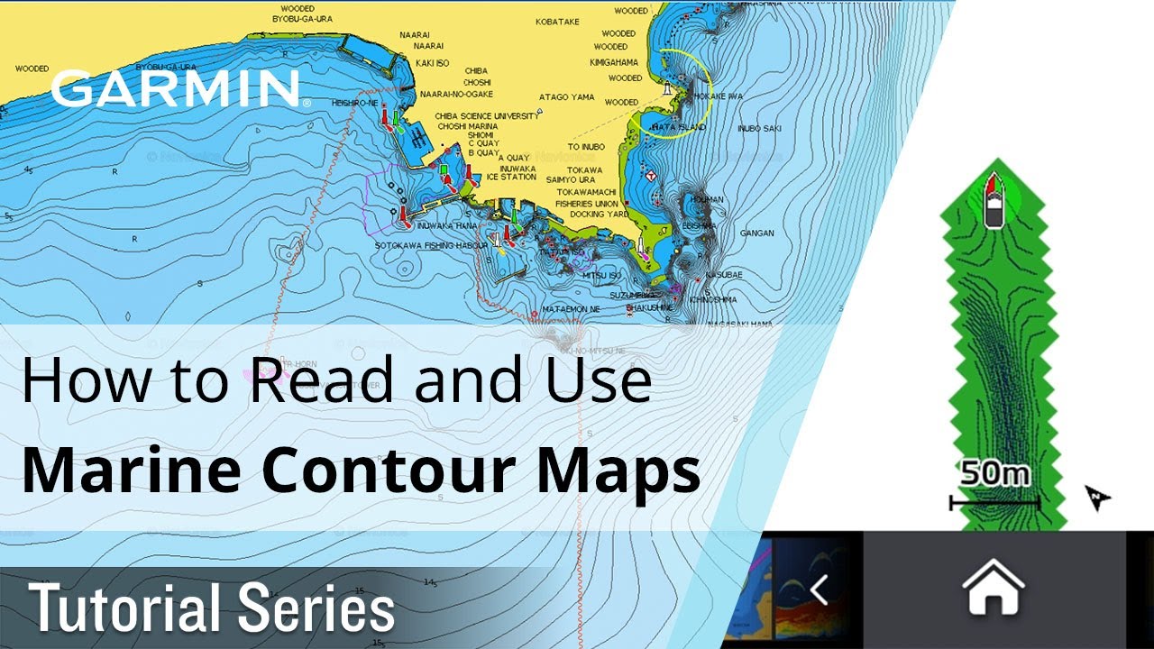 Tutorial - How to Read and Use Marine Contour Maps