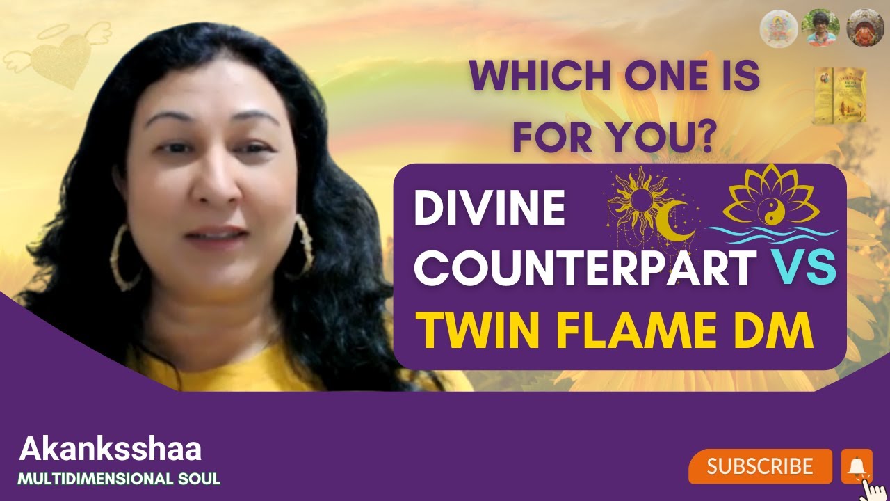 Divine COUNTERPART Vs TWIN FLAME Divine MASCULINE: SAME or DIFFERENT? | Which ONE Is for YOU?