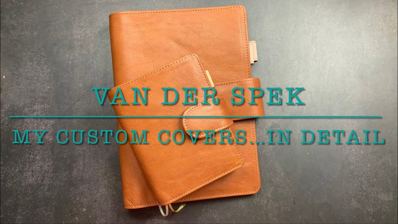 How I Customized My VDS A5 Codex and Nomad Jr Covers....and Why [Janet Leather Brown - JLBrown]