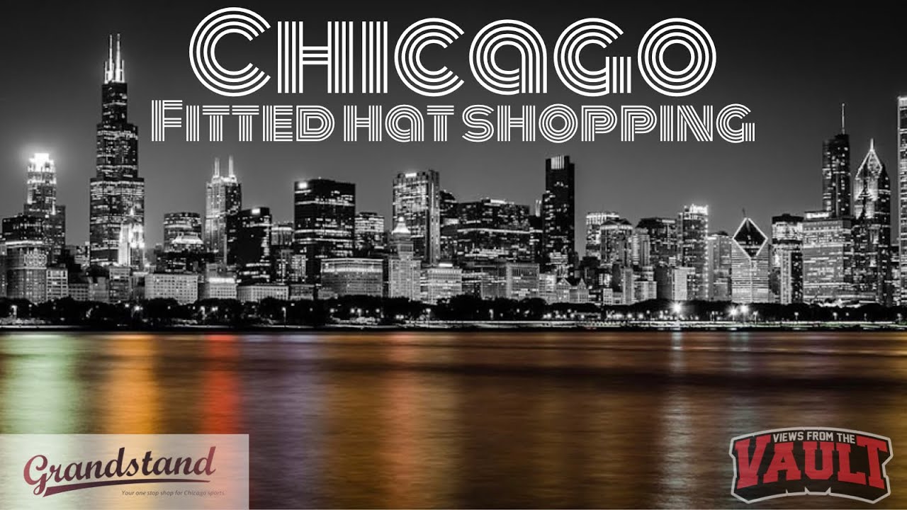 CHICAGO FITTED HAT SHOPPING!  What a store! Grandstand delivers New Era 59fifty fitted hat heat!