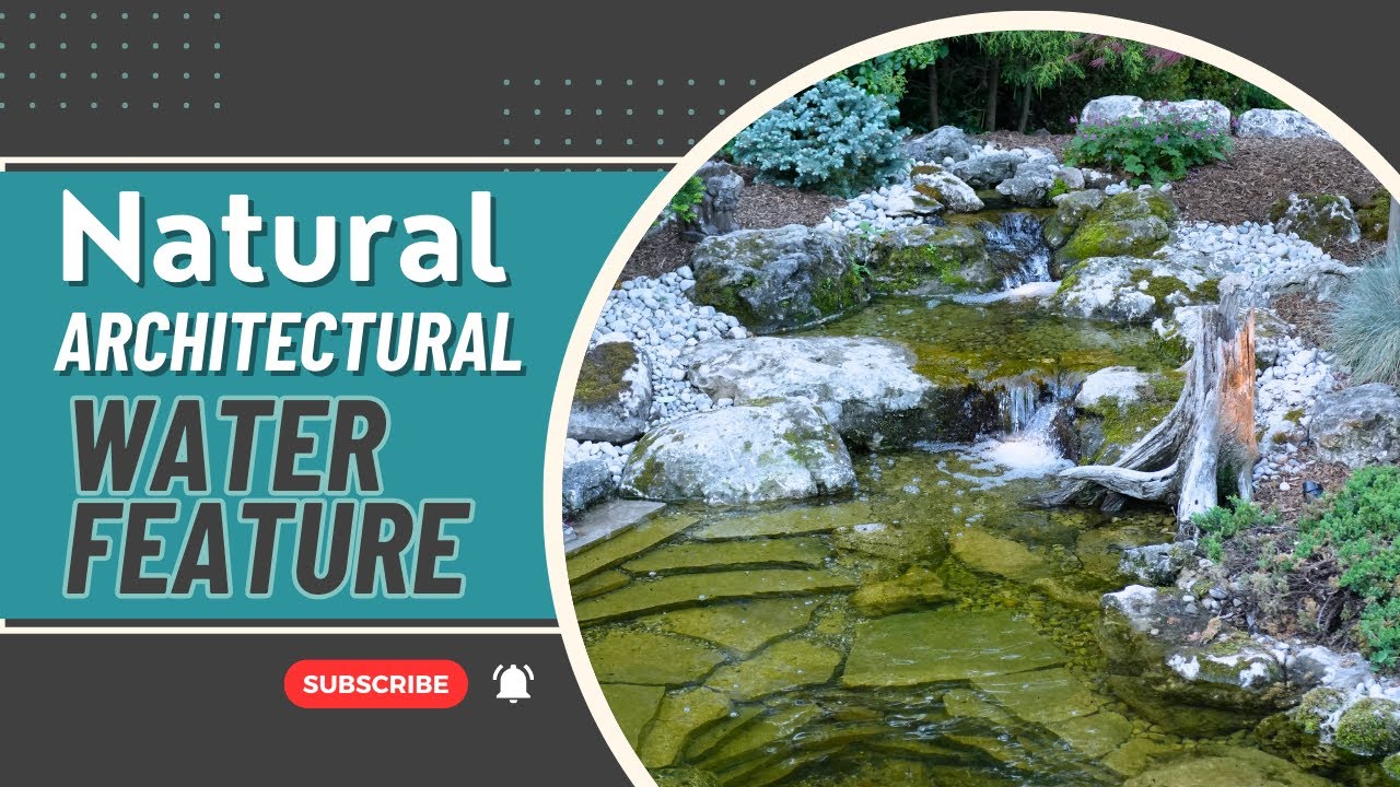 Sophisticated Flagstone Pond & Waterfall Build